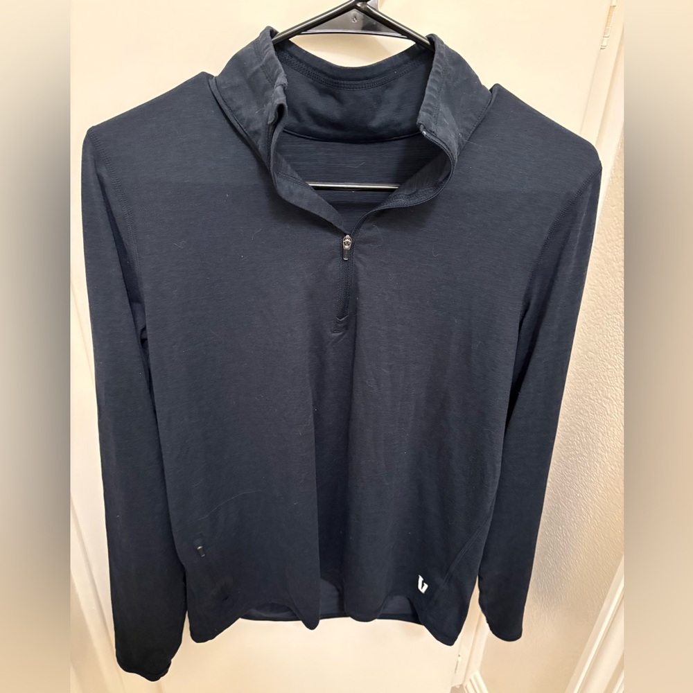 Vuori Light Half Zip - Small - Navy